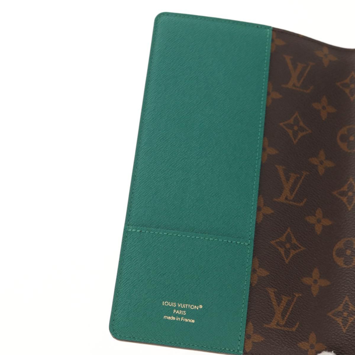 LOUIS VUITTON Monogram Notebook Cover MM Emily Note Cover GI1114 Auth 145803SAM