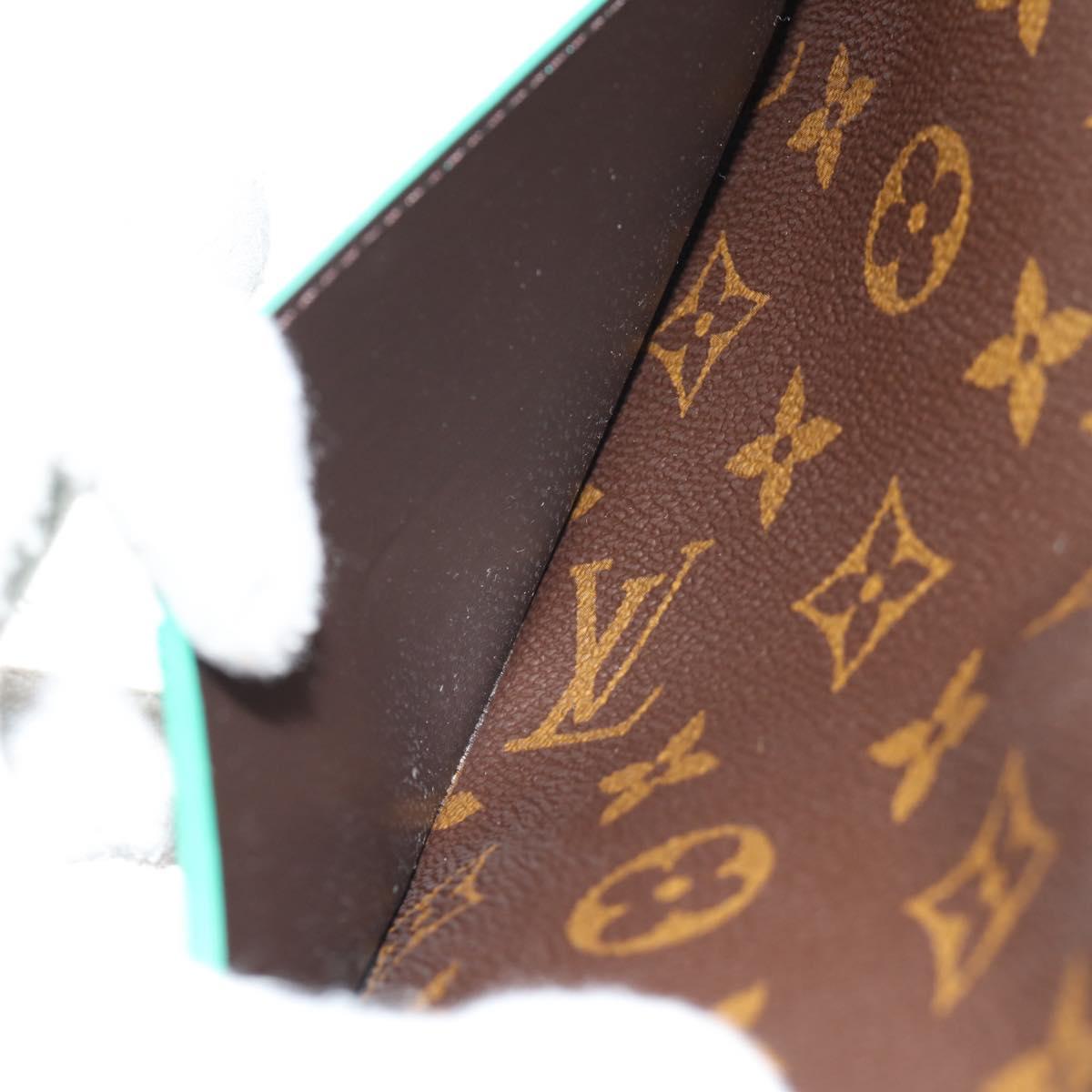 LOUIS VUITTON Monogram Notebook Cover MM Emily Note Cover GI1114 Auth 145803SAM