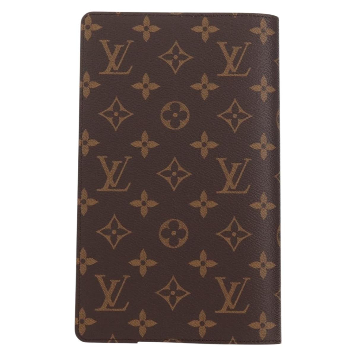 LOUIS VUITTON Monogram Notebook Cover MM Emily Note Cover GI1114 Auth 145803SAM
