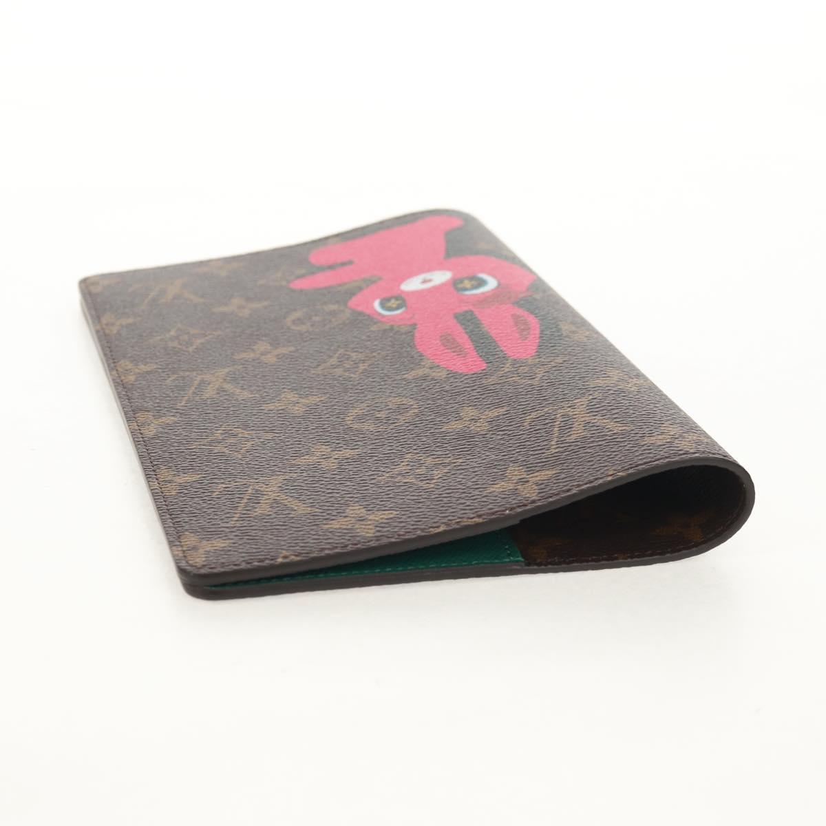 LOUIS VUITTON Monogram Notebook Cover MM Emily Note Cover GI1114 Auth 145803SAM