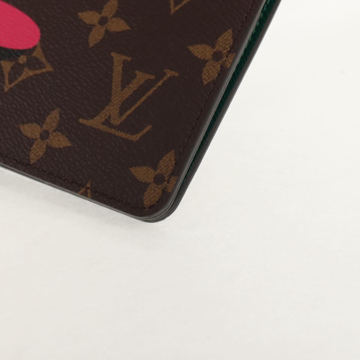LOUIS VUITTON Monogram Notebook Cover MM Emily Note Cover GI1114 Auth 145803SAM