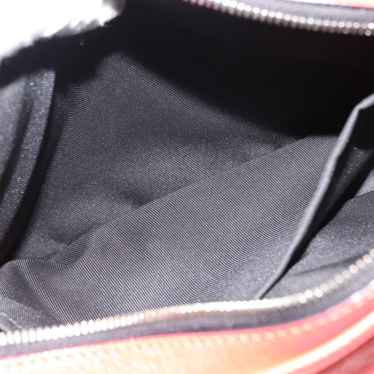 LOUIS VUITTON Taigalama Outdoor Messenger PM Bag Rouge M30821 LV Auth 145805