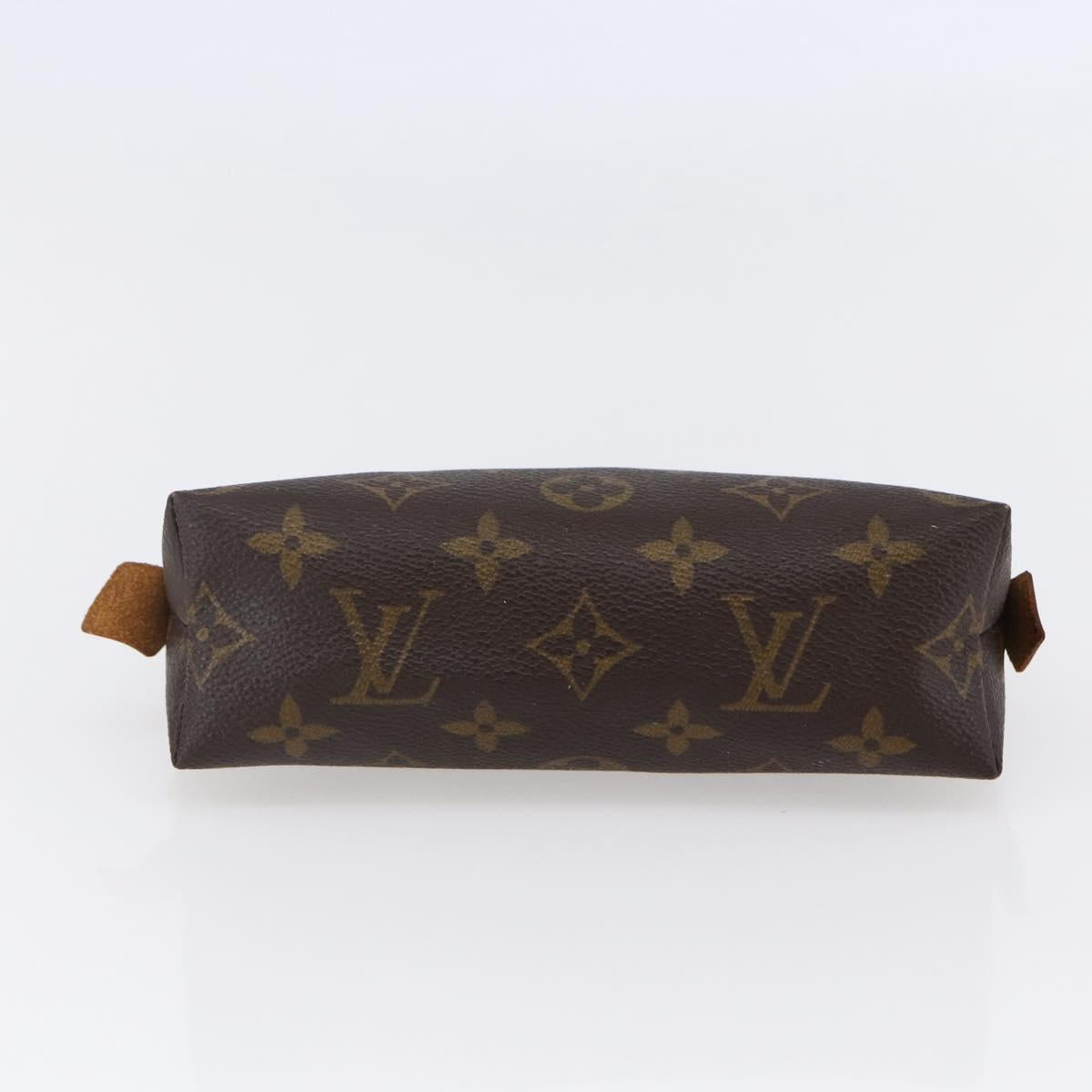 LOUIS VUITTON Monogram Pochette Cosmetic PM Pouch M43998 LV Auth 145809