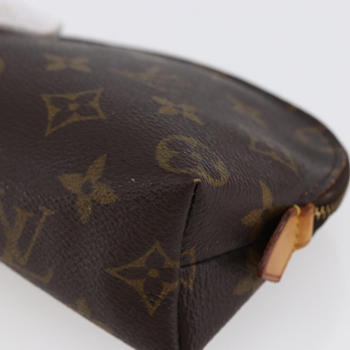 LOUIS VUITTON Monogram Pochette Cosmetic PM Pouch M43998 LV Auth 145809