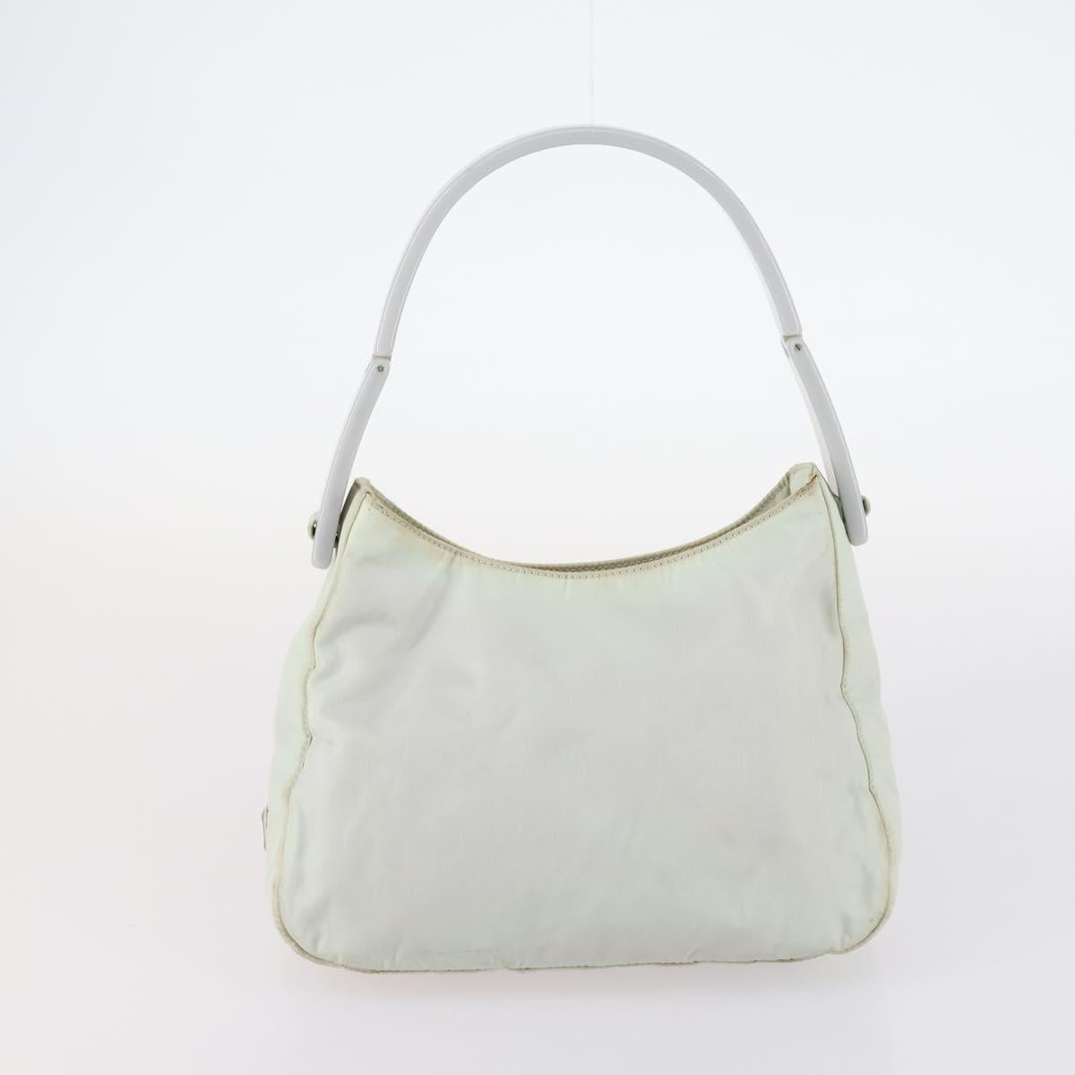 Ferragamo Cartier PRADA hand Bag Nylon Leather 3Set Brown gray Auth 145818