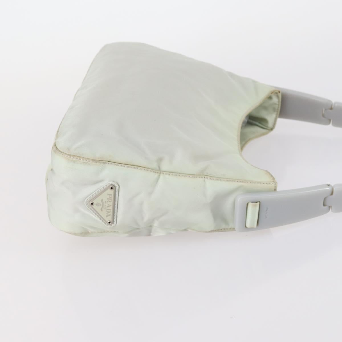 Ferragamo Cartier PRADA hand Bag Nylon Leather 3Set Brown gray Auth 145818