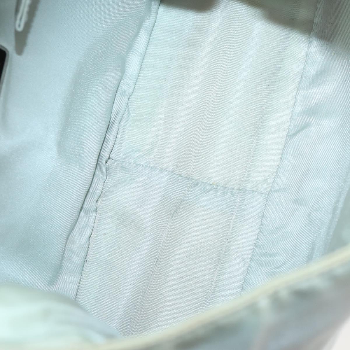 Ferragamo Cartier PRADA hand Bag Nylon Leather 3Set Brown gray Auth 145818