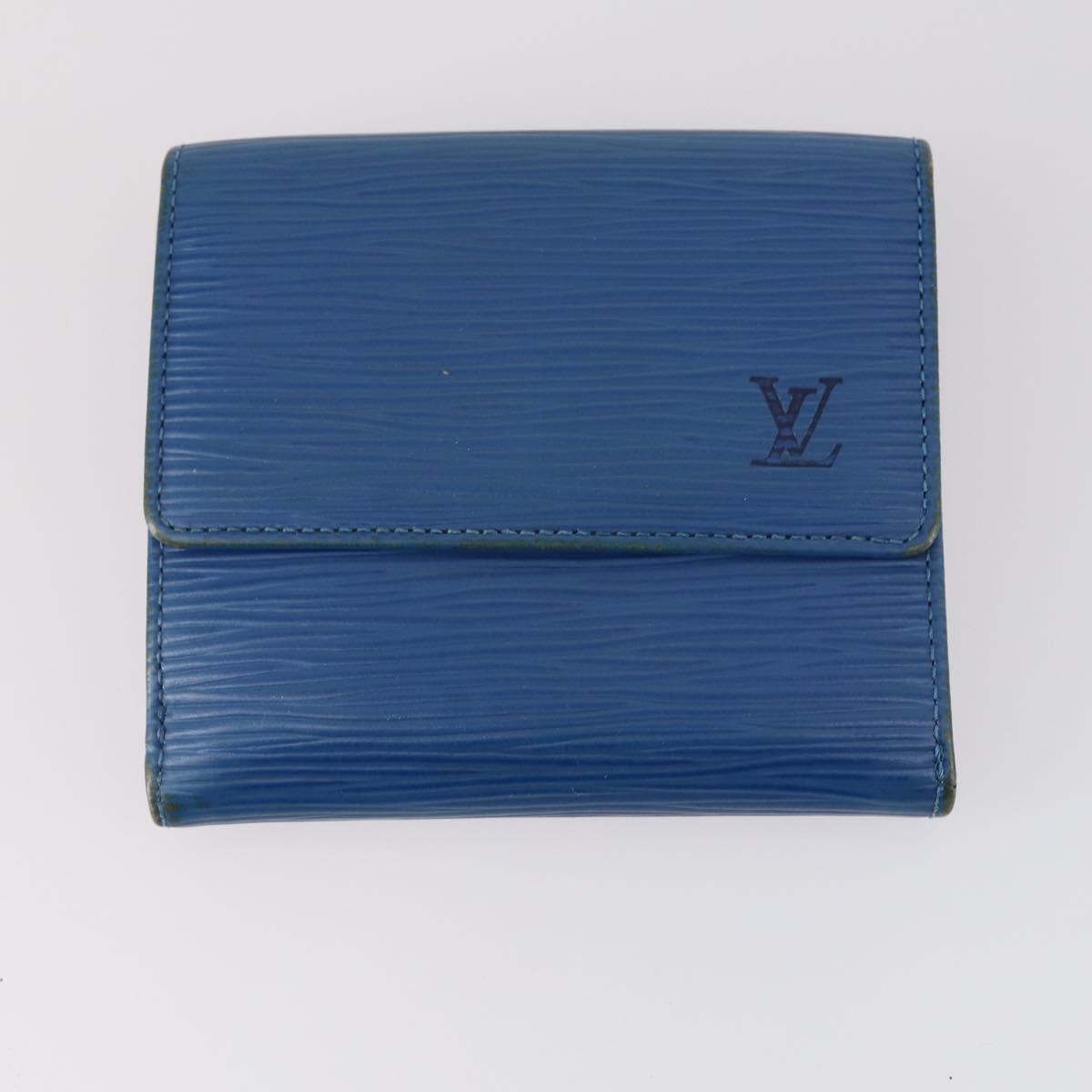 LOUIS VUITTON Epi Wallet 5Set Blue Red Green LV Auth 145820