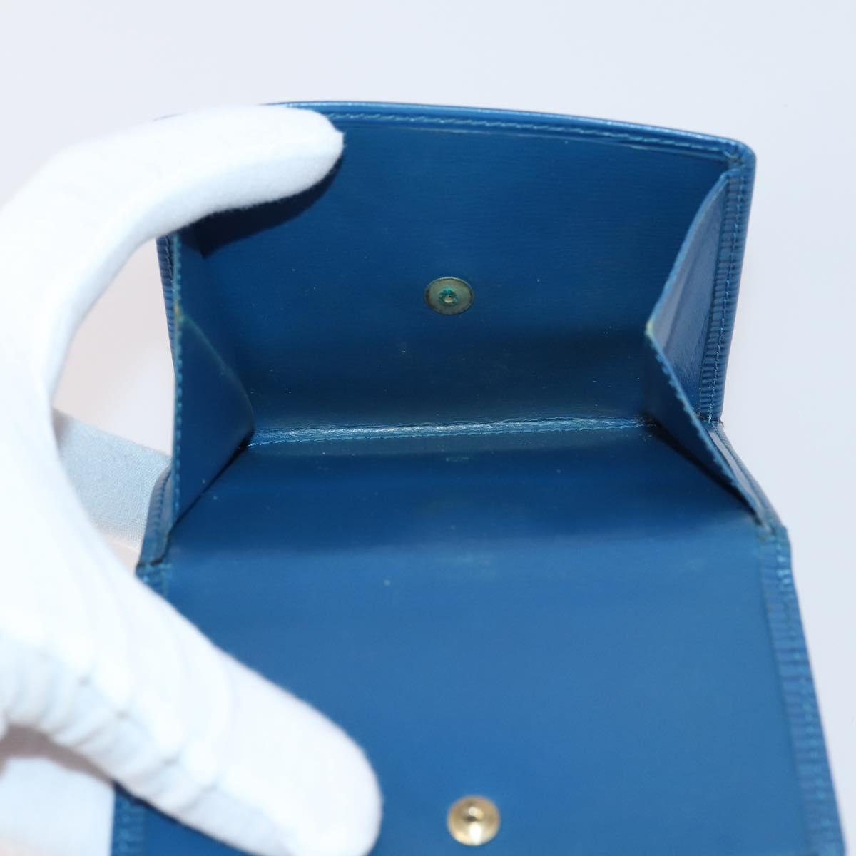 LOUIS VUITTON Epi Wallet 5Set Blue Red Green LV Auth 145820