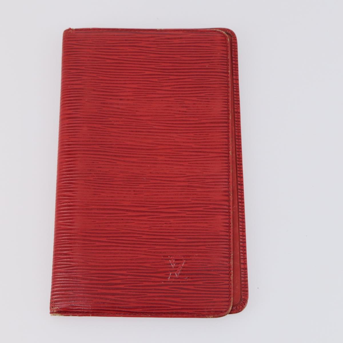 LOUIS VUITTON Epi Wallet 5Set Blue Red Green LV Auth 145820