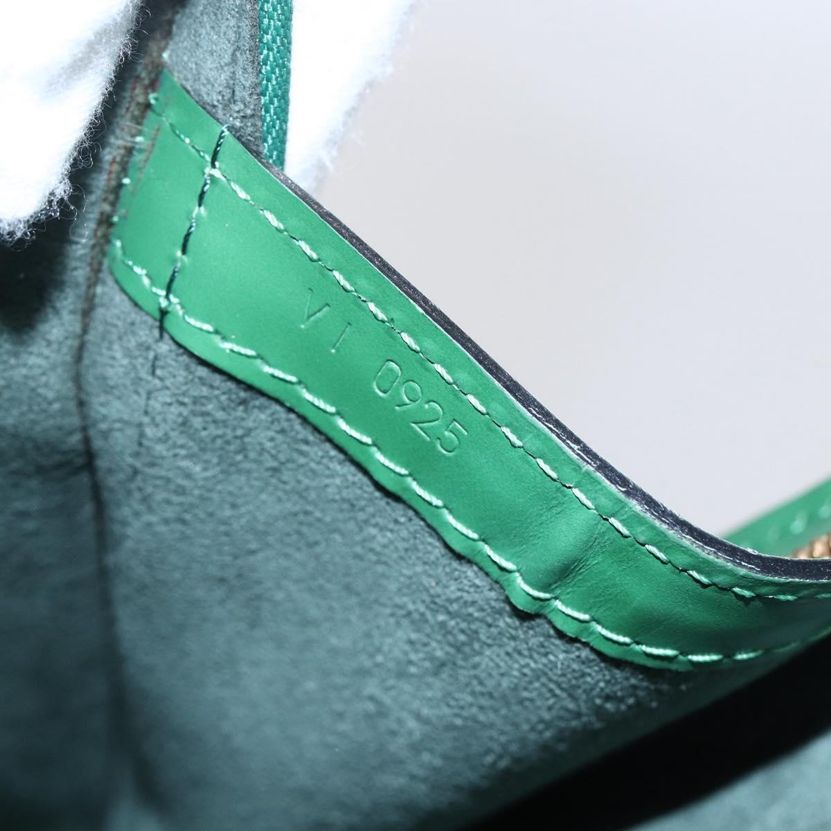 LOUIS VUITTON Epi Lussac Shoulder Bag Green M52284 LV Auth 145833
