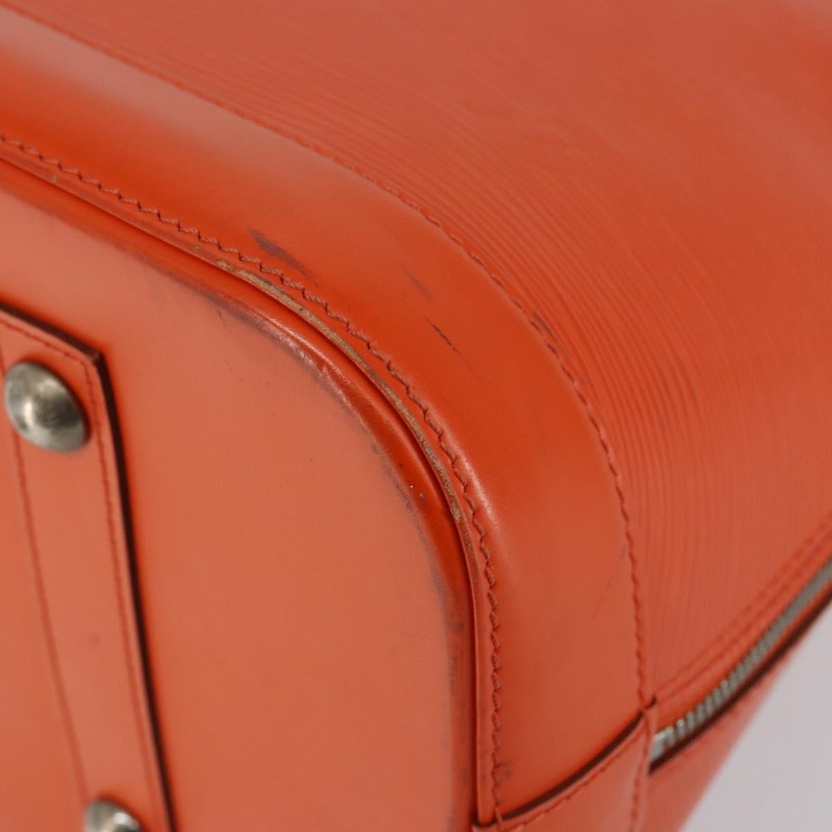 LOUIS VUITTON Epi Alma GM Hand Bag Orange Pimon M40633 LV Auth 145834