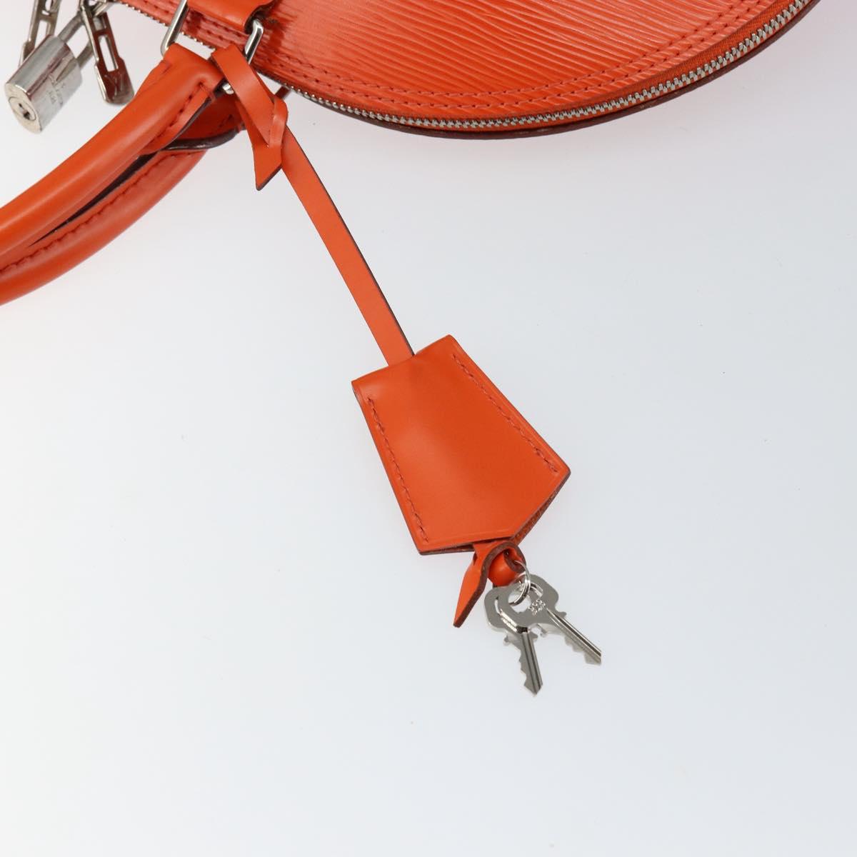 LOUIS VUITTON Epi Alma GM Hand Bag Orange Pimon M40633 LV Auth 145834