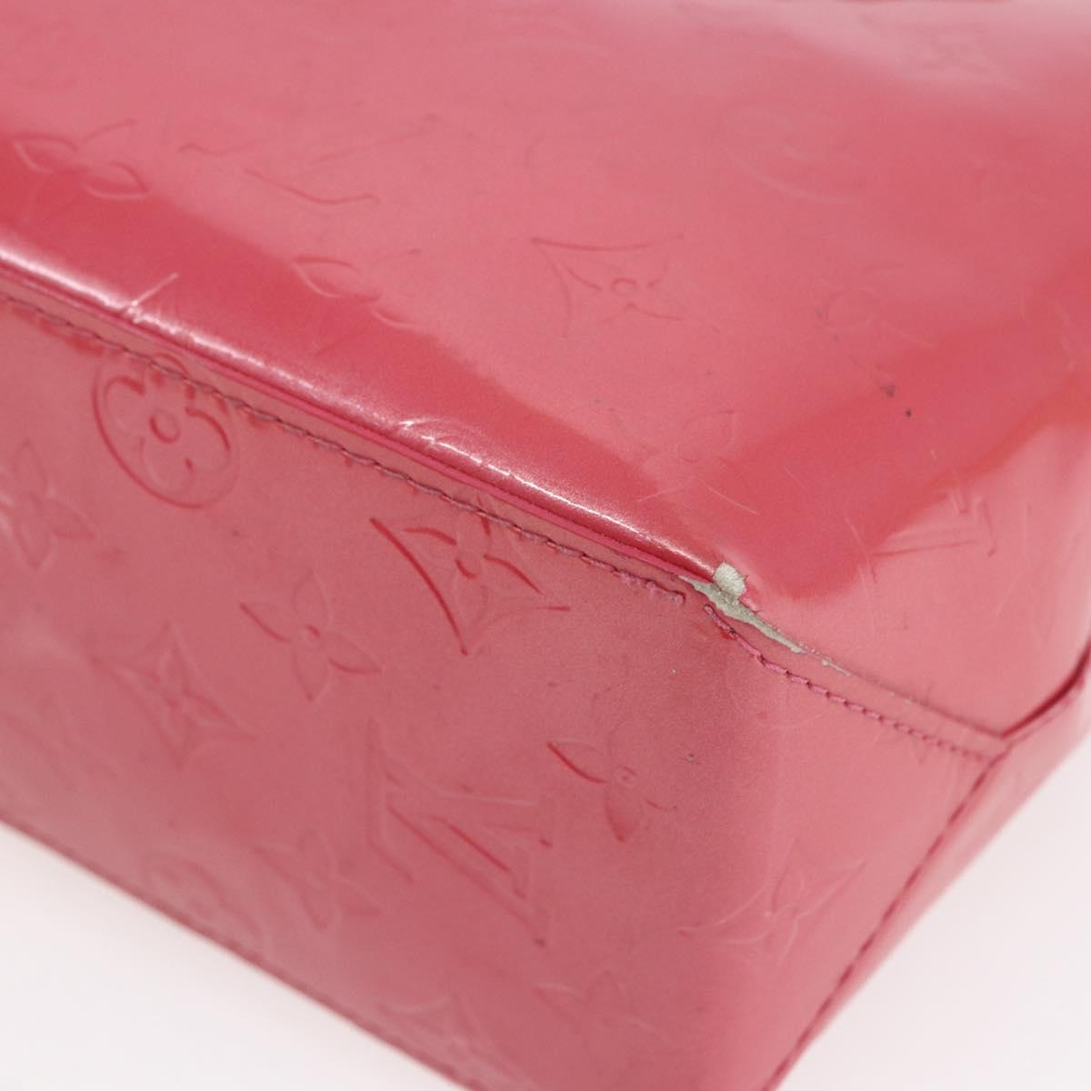 LOUIS VUITTON Monogram Vernis Reade PM Hand Bag Fran Boise M9132F LV Auth 145835