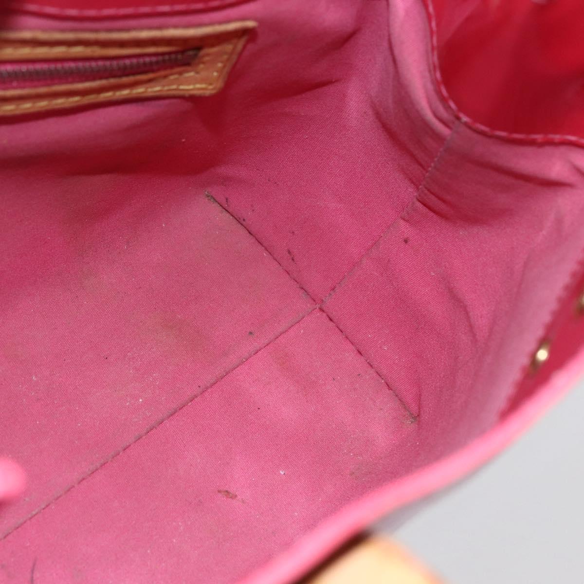 LOUIS VUITTON Monogram Vernis Reade PM Hand Bag Fran Boise M9132F LV Auth 145835