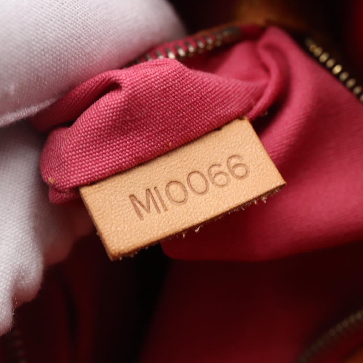 LOUIS VUITTON Monogram Vernis Reade PM Hand Bag Fran Boise M9132F LV Auth 145835