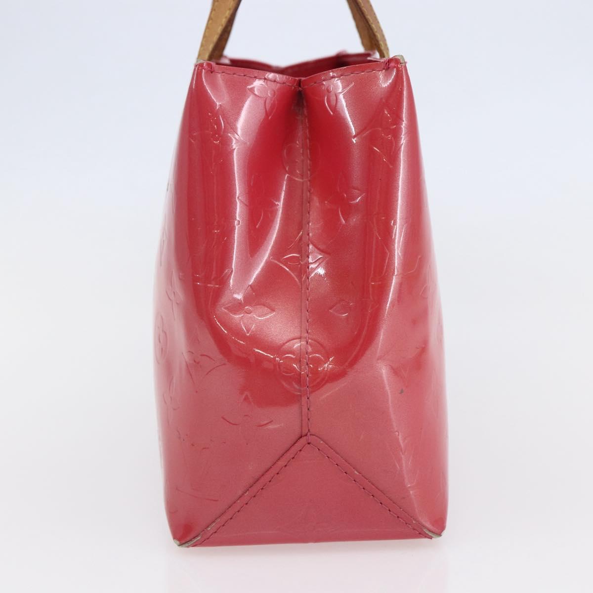 LOUIS VUITTON Monogram Vernis Reade PM Hand Bag Fran Boise M9132F LV Auth 145835