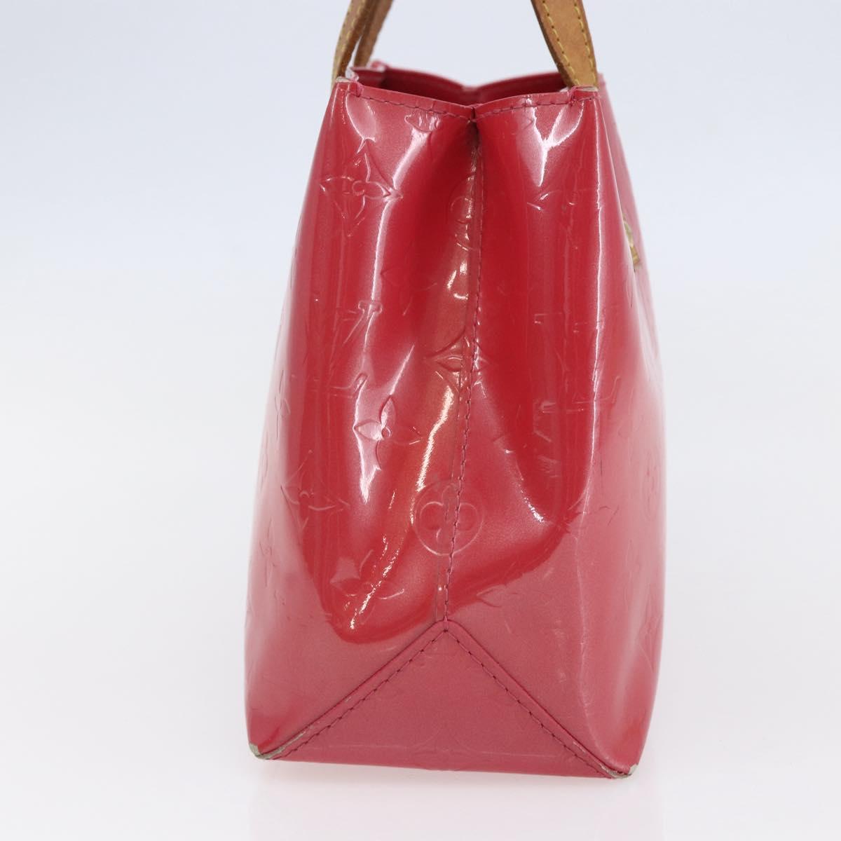 LOUIS VUITTON Monogram Vernis Reade PM Hand Bag Fran Boise M9132F LV Auth 145835