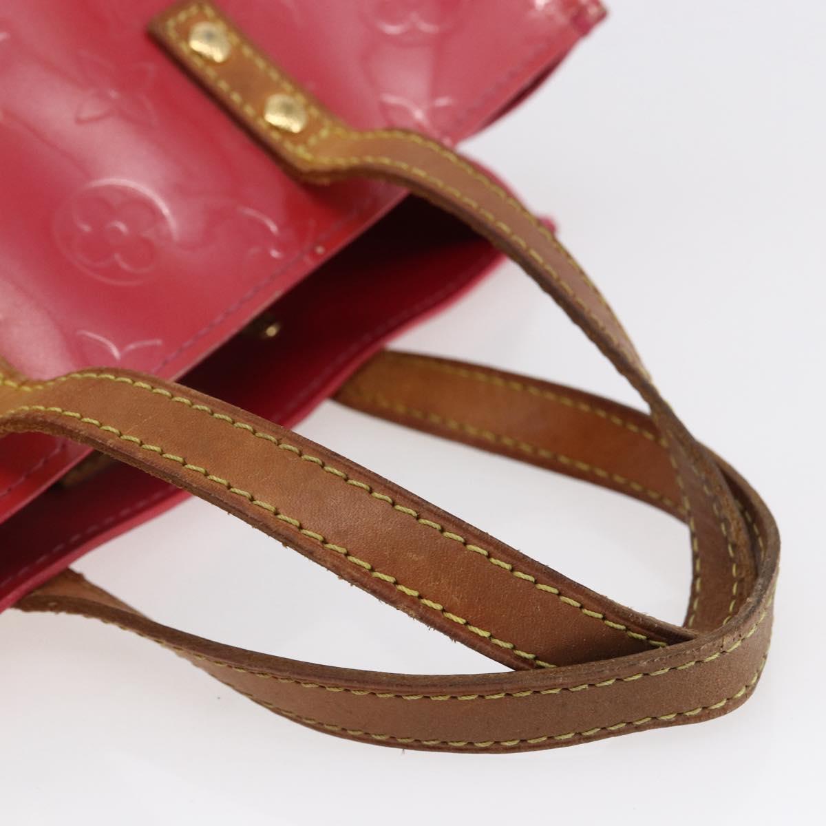 LOUIS VUITTON Monogram Vernis Reade PM Hand Bag Fran Boise M9132F LV Auth 145835