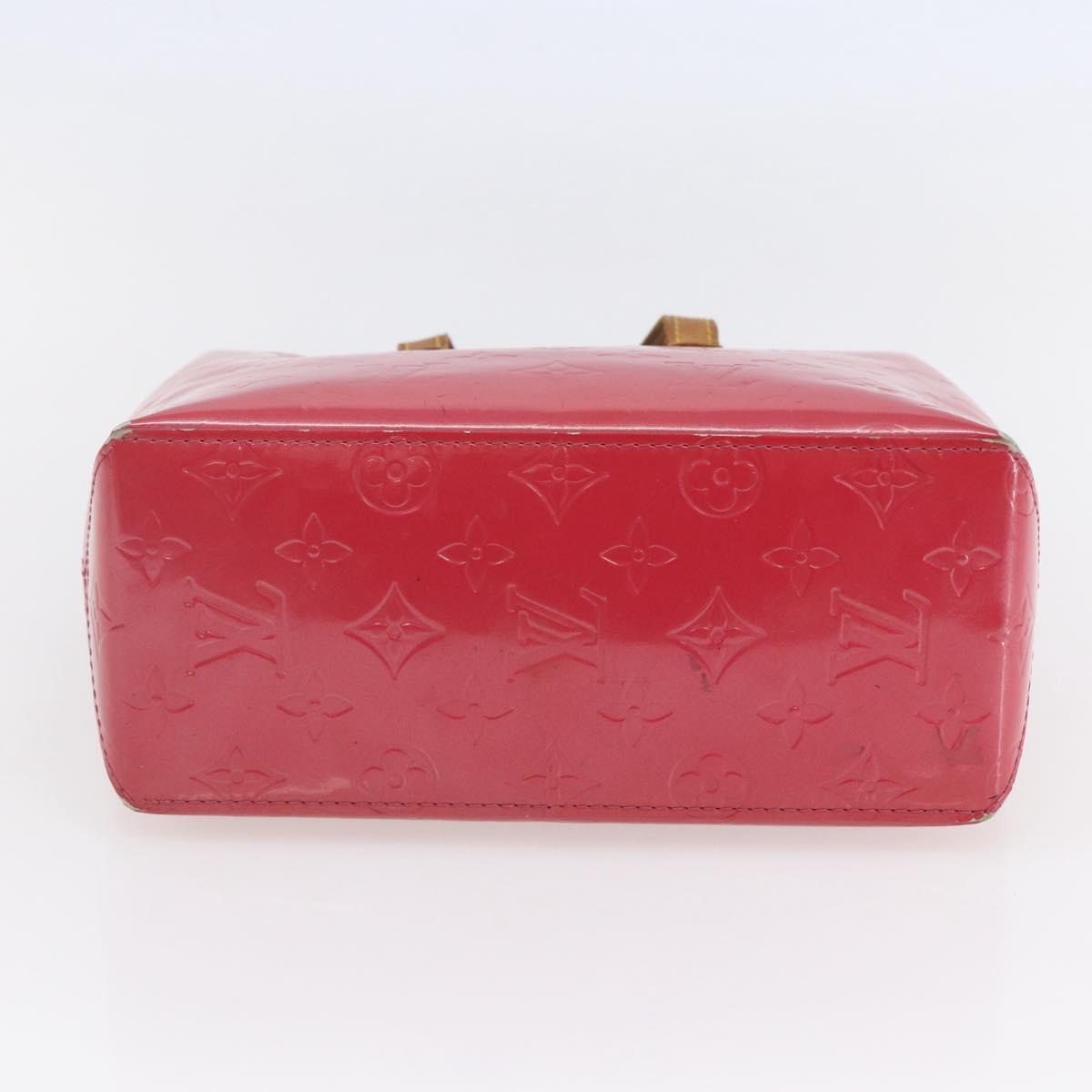 LOUIS VUITTON Monogram Vernis Reade PM Hand Bag Fran Boise M9132F LV Auth 145835