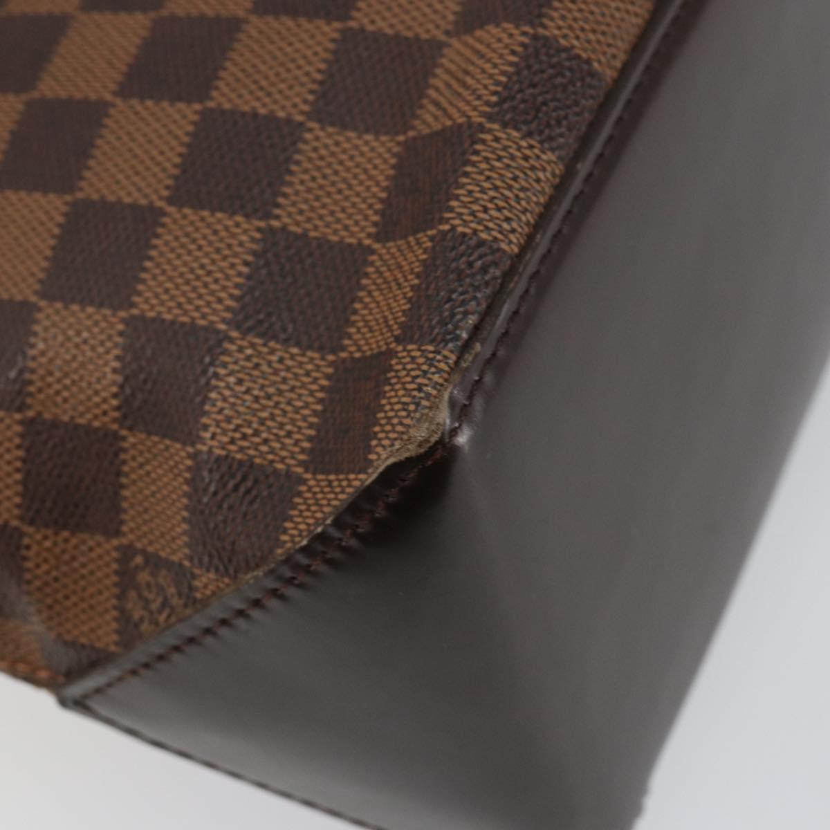 LOUIS VUITTON Damier Ebene Cabas Piano Tote Bag M51148 LV Auth 145837