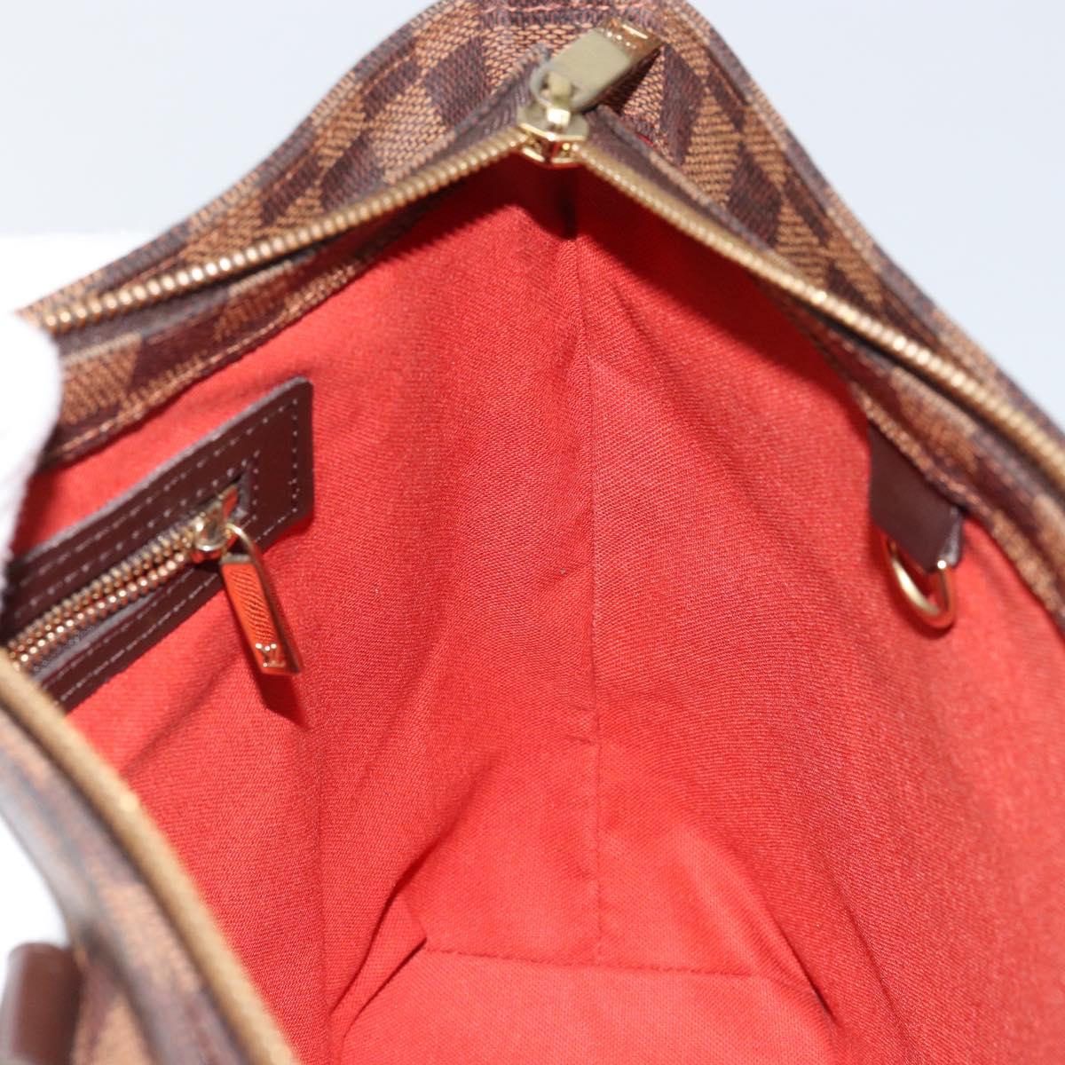 LOUIS VUITTON Damier Ebene Cabas Piano Tote Bag M51148 LV Auth 145837