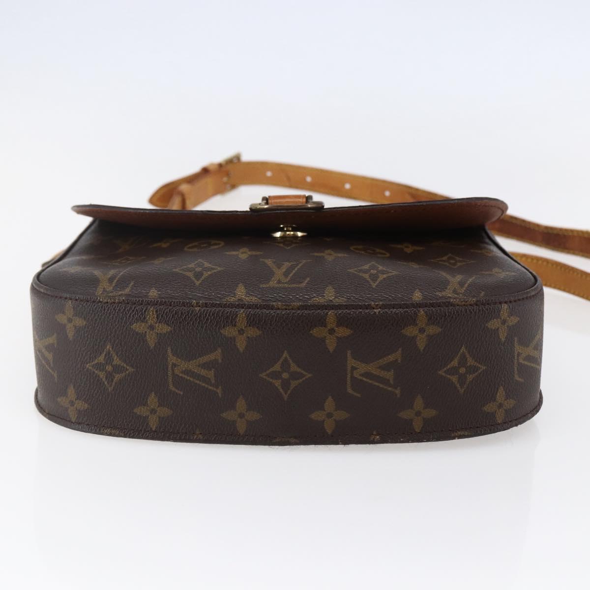 LOUIS VUITTON Monogram Monogram Saint Cloud GM Shoulder Bag M51242 Auth 145838