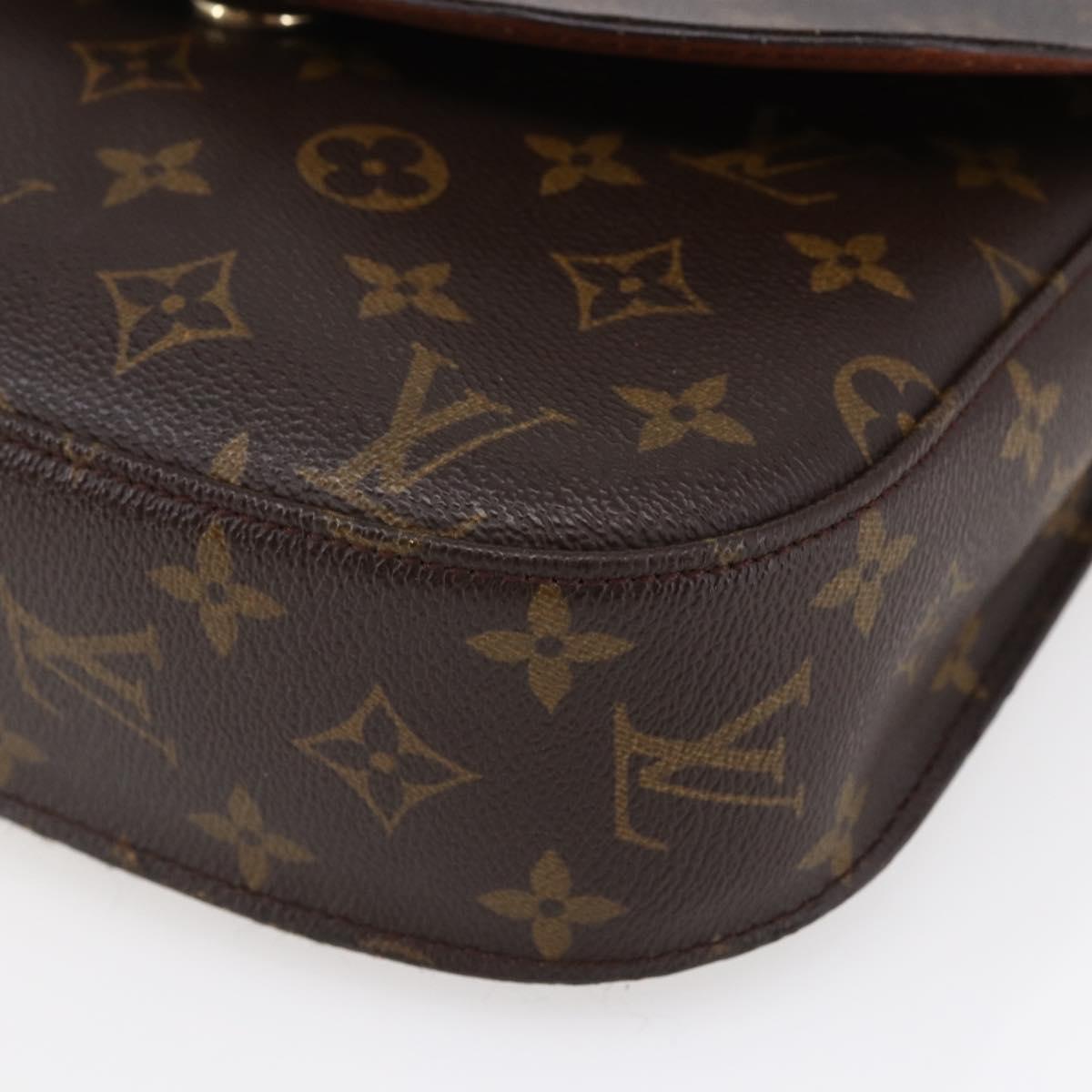 LOUIS VUITTON Monogram Monogram Saint Cloud GM Shoulder Bag M51242 Auth 145838
