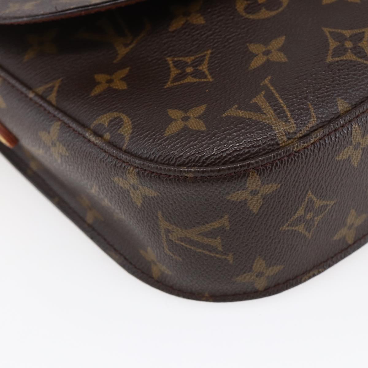 LOUIS VUITTON Monogram Monogram Saint Cloud GM Shoulder Bag M51242 Auth 145838