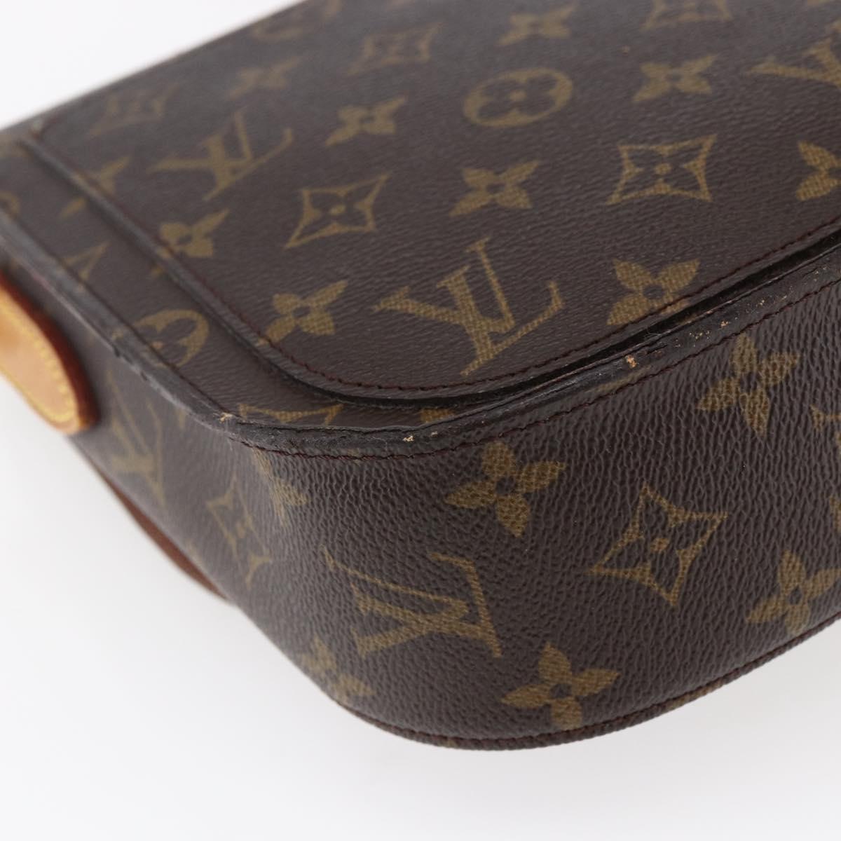 LOUIS VUITTON Monogram Monogram Saint Cloud GM Shoulder Bag M51242 Auth 145838