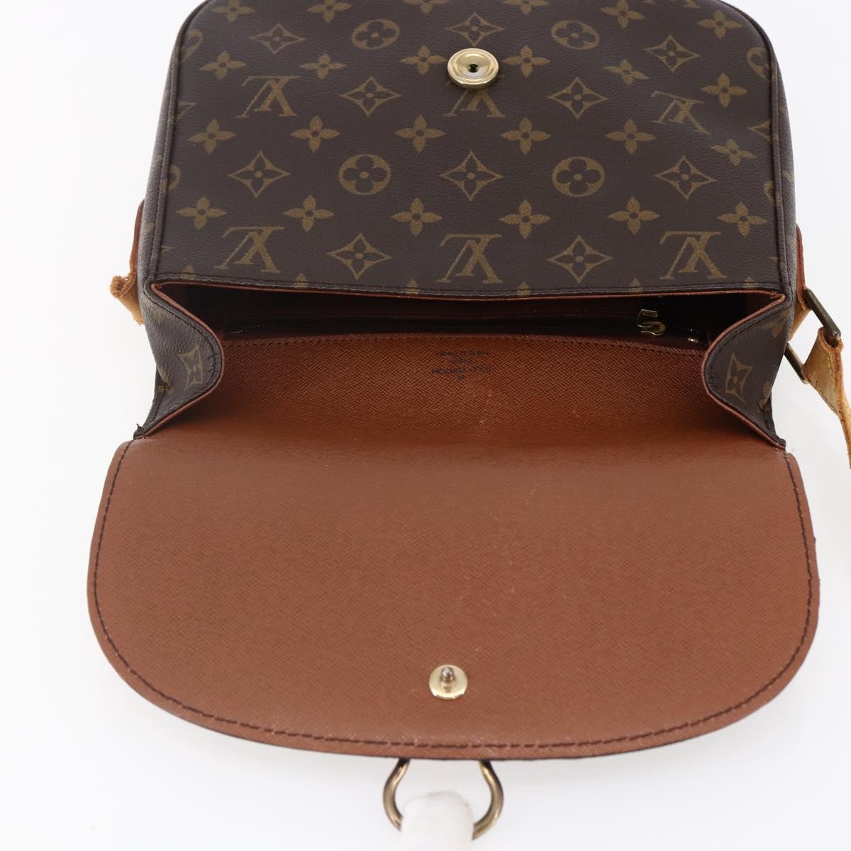 LOUIS VUITTON Monogram Monogram Saint Cloud GM Shoulder Bag M51242 Auth 145838