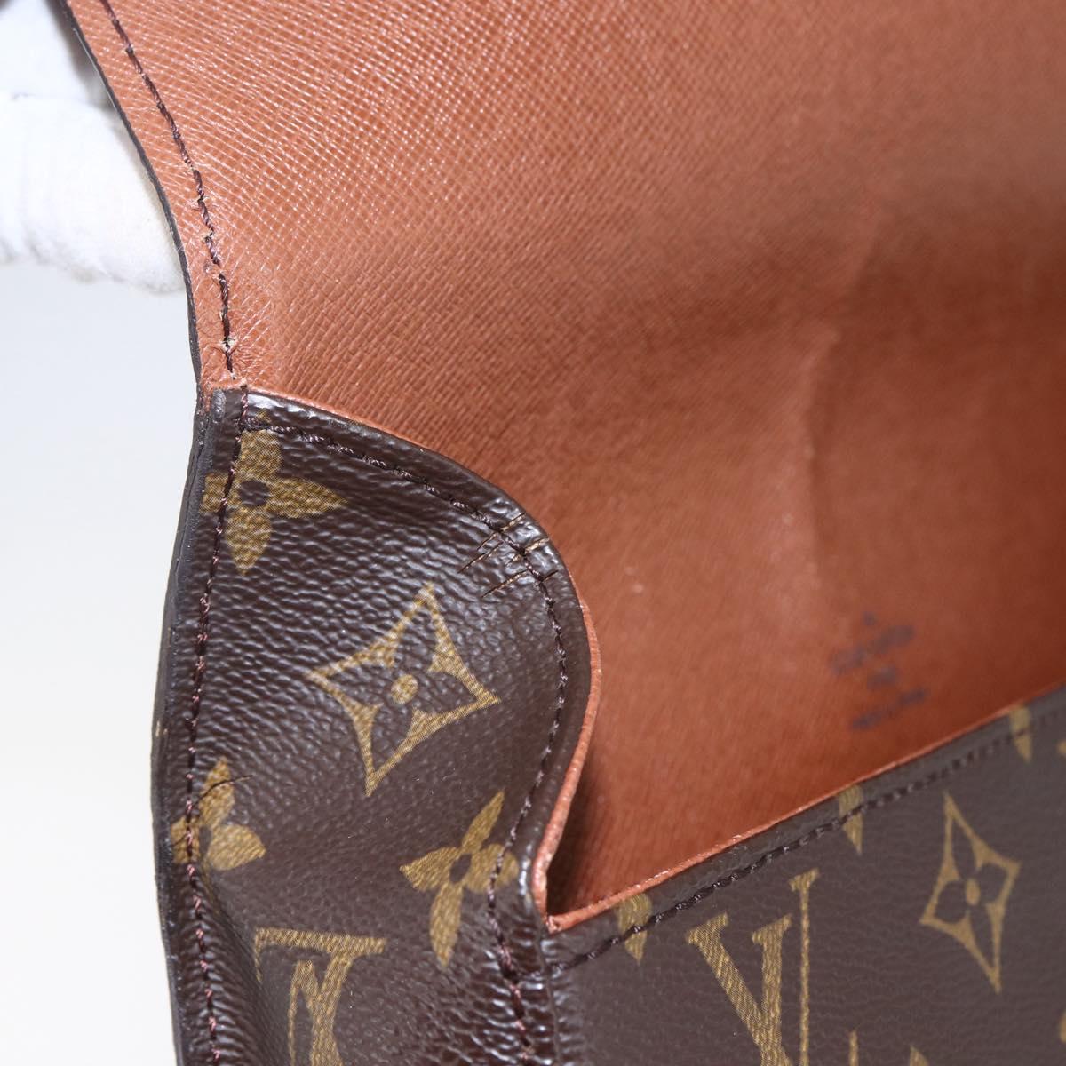 LOUIS VUITTON Monogram Monogram Saint Cloud GM Shoulder Bag M51242 Auth 145838