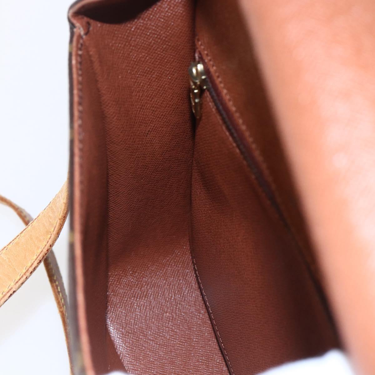 LOUIS VUITTON Monogram Monogram Saint Cloud GM Shoulder Bag M51242 Auth 145838