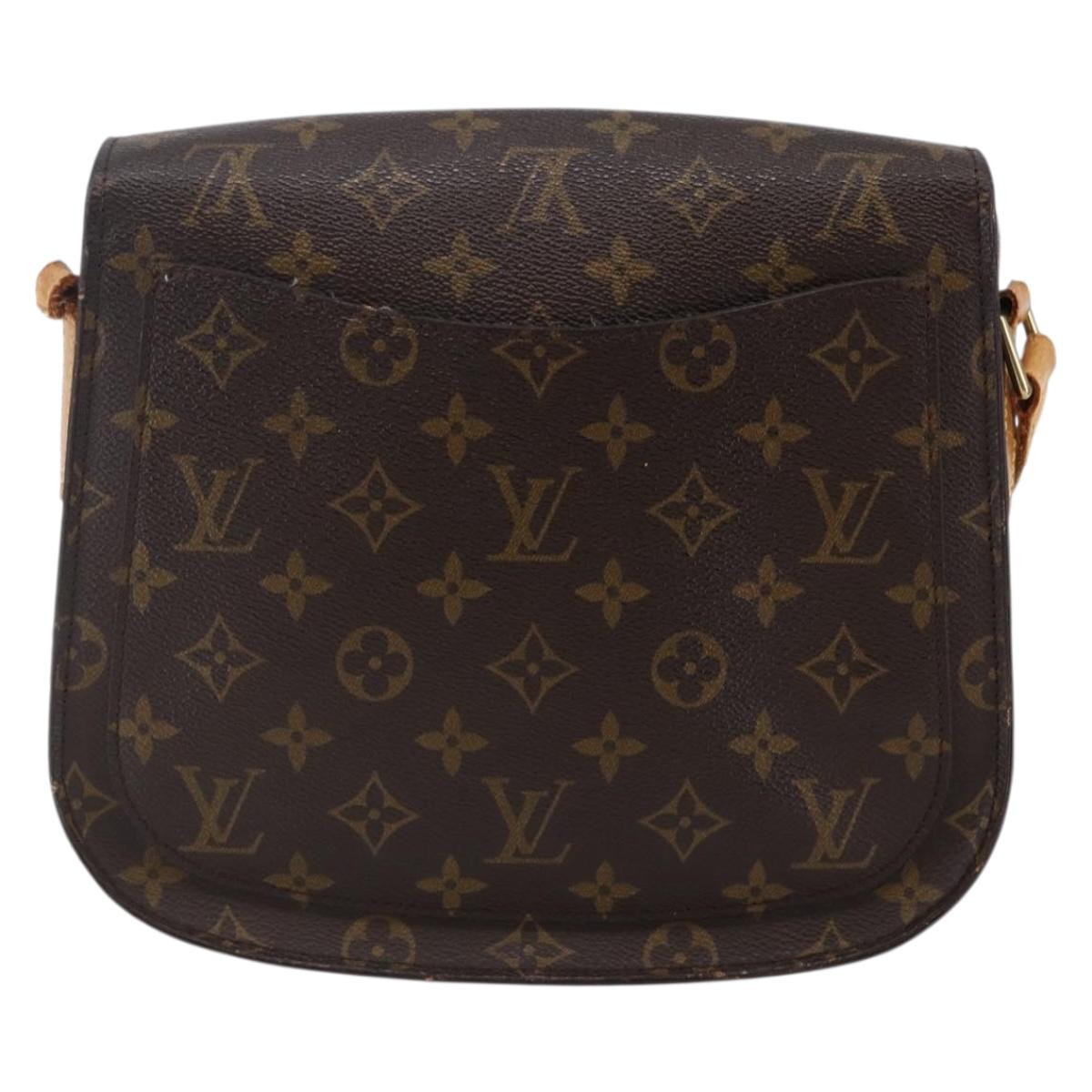 LOUIS VUITTON Monogram Monogram Saint Cloud GM Shoulder Bag M51242 Auth 145838
