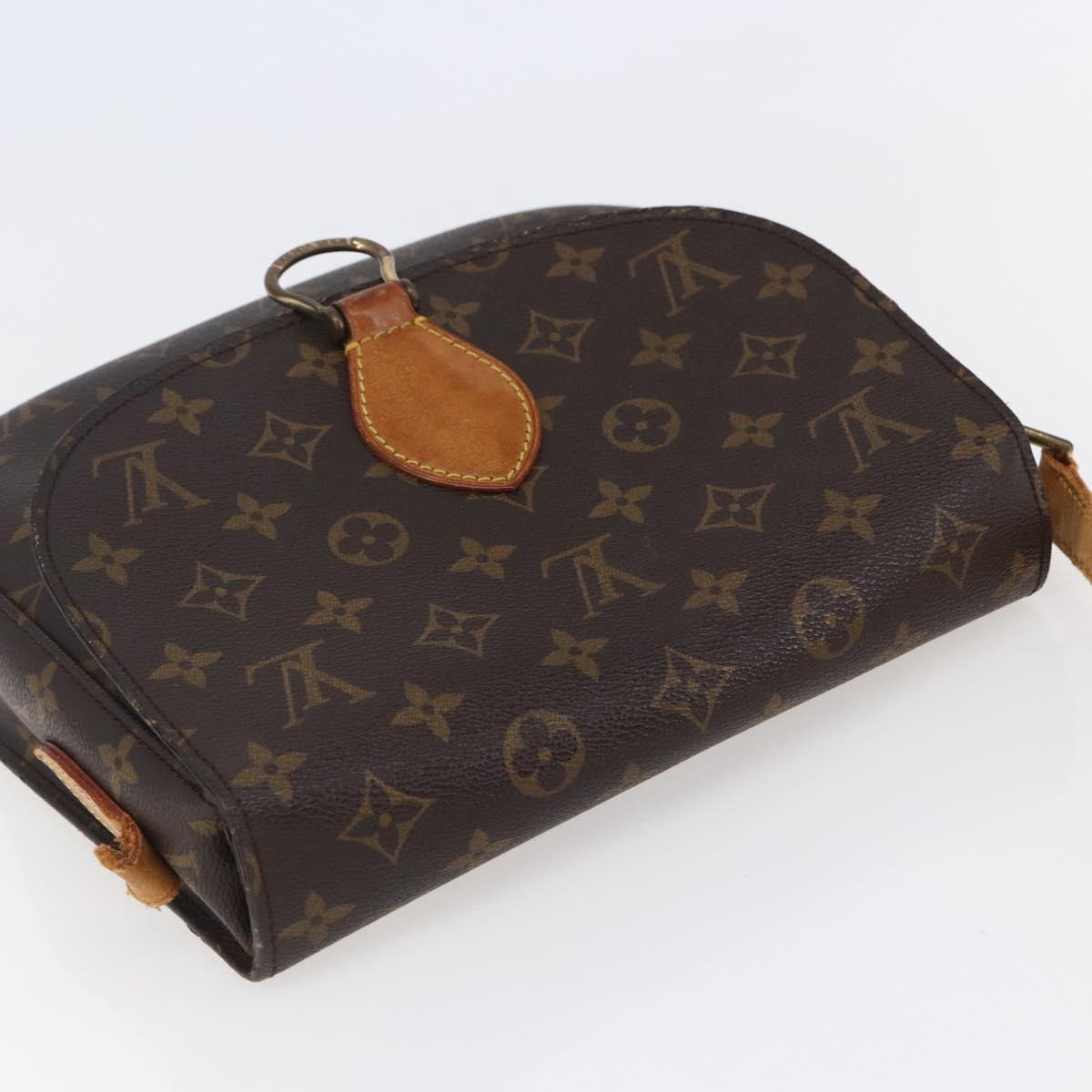 LOUIS VUITTON Monogram Monogram Saint Cloud GM Shoulder Bag M51242 Auth 145838