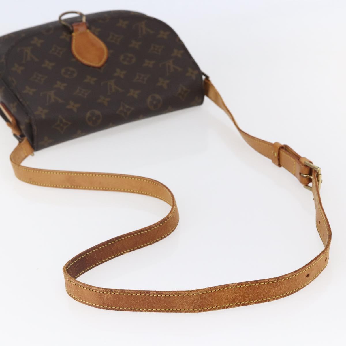 LOUIS VUITTON Monogram Monogram Saint Cloud GM Shoulder Bag M51242 Auth 145838