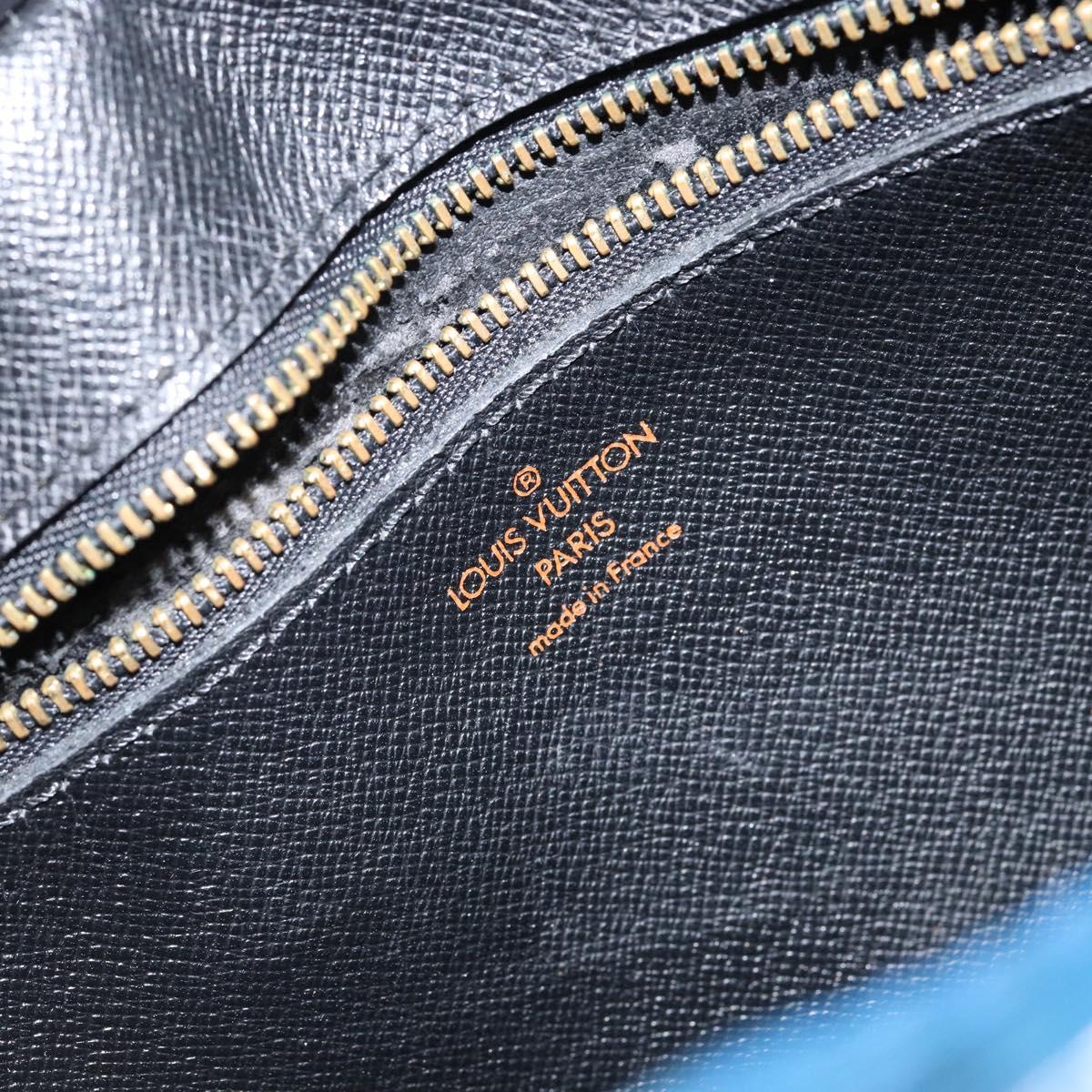 LOUIS VUITTON Epi Jeune Fille MM Shoulder Bag Toledo Blue M52155 LV Auth 145839