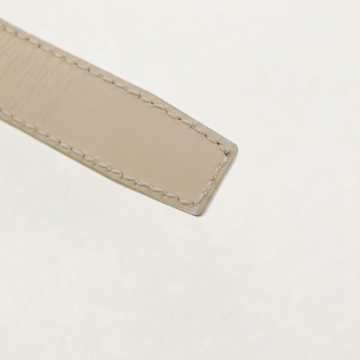 PRADA Backpack Nylon White Silver Auth 145850