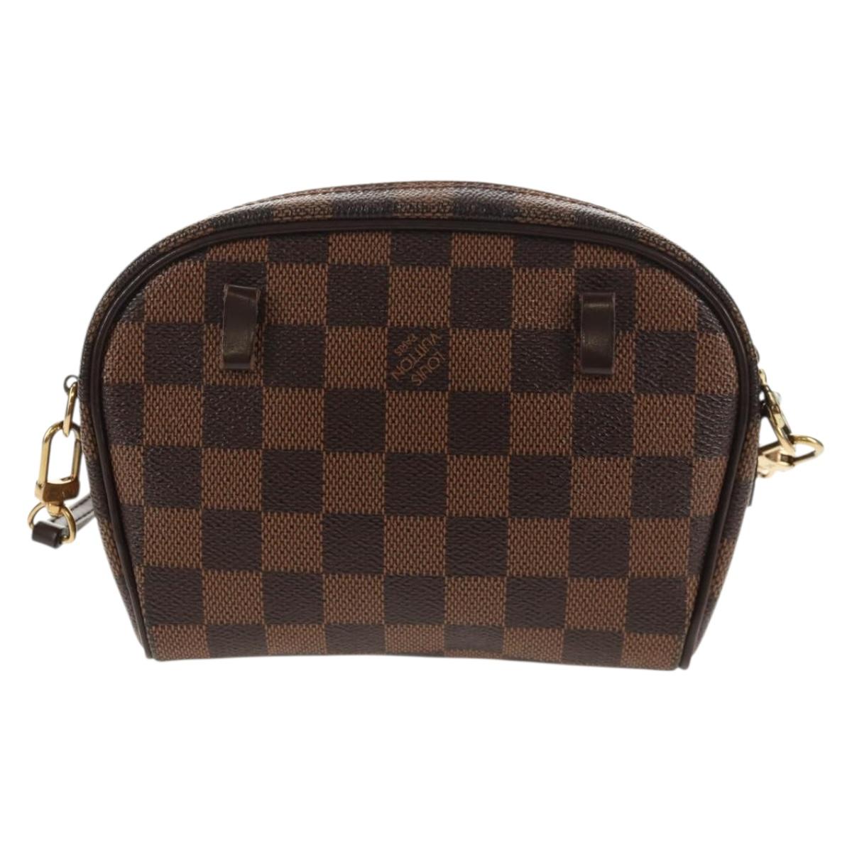 LOUIS VUITTON Damier Ebene Pochette Ipanema Shoulder Bag N51296 LV Auth 145851V