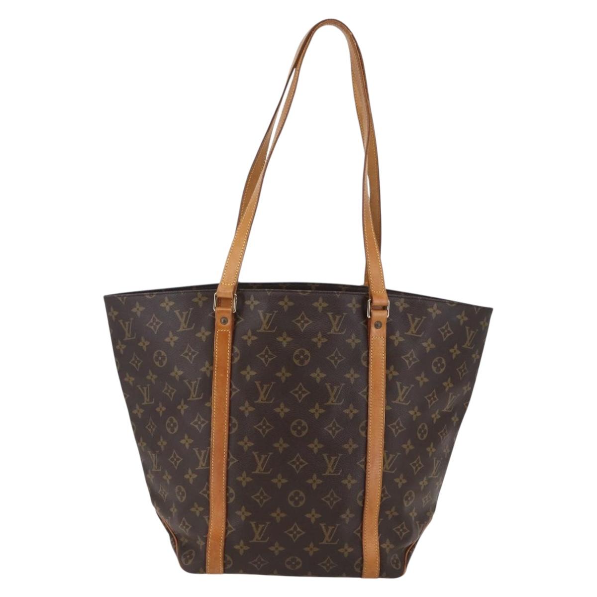 LOUIS VUITTON Monogram Sac Shopping Tote Bag M51108 LV Auth 145852