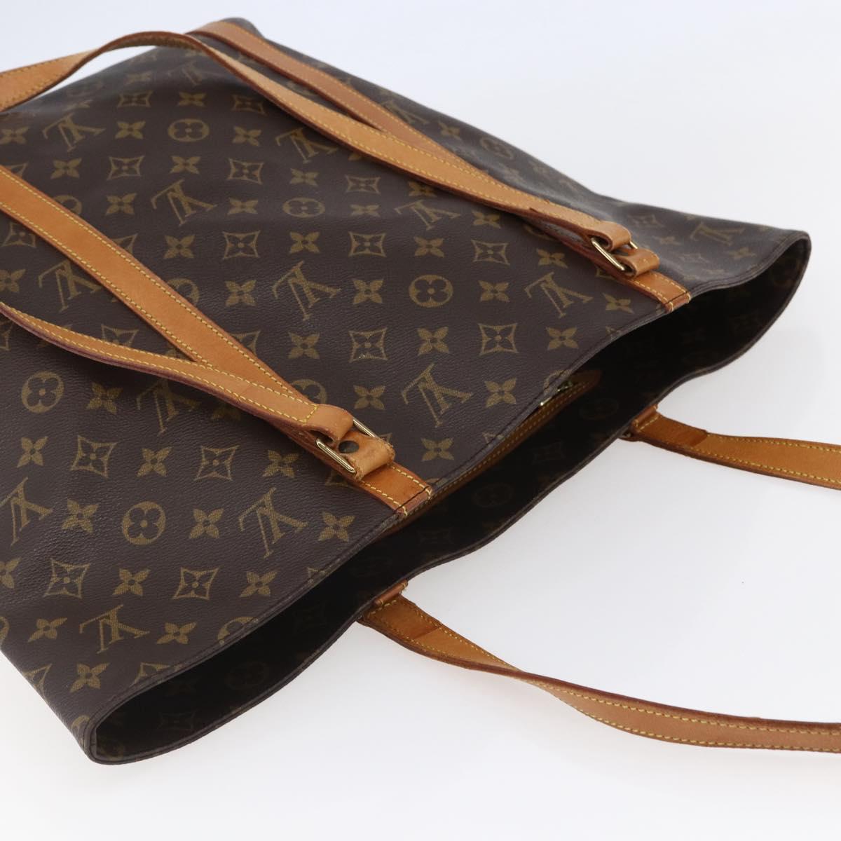 LOUIS VUITTON Monogram Sac Shopping Tote Bag M51108 LV Auth 145852