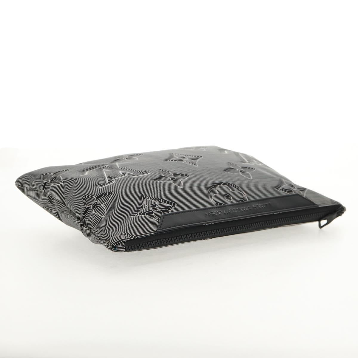 LOUIS VUITTON Monogram Pochette Reversible Bag Nylon M68777 LV Auth 145853M