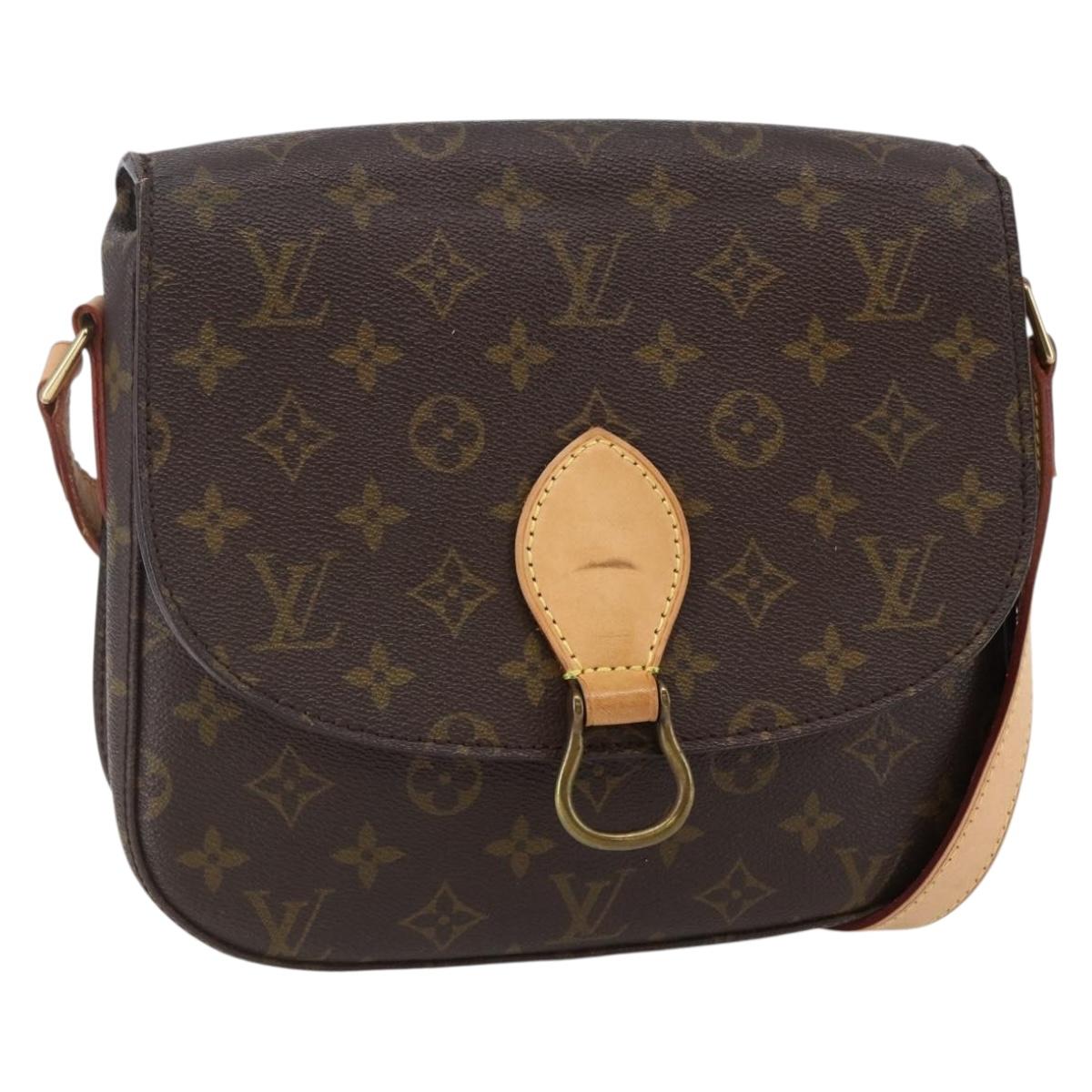 LOUIS VUITTON Monogram Monogram Saint Cloud GM Bag M51242 LV Auth 145855A