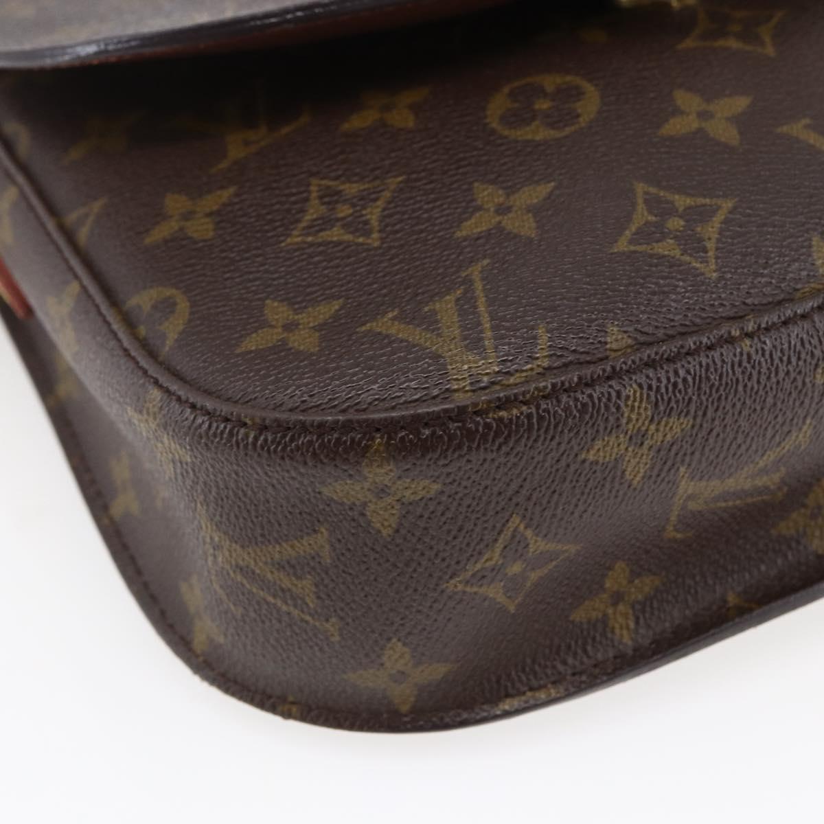 LOUIS VUITTON Monogram Monogram Saint Cloud GM Bag M51242 LV Auth 145855
