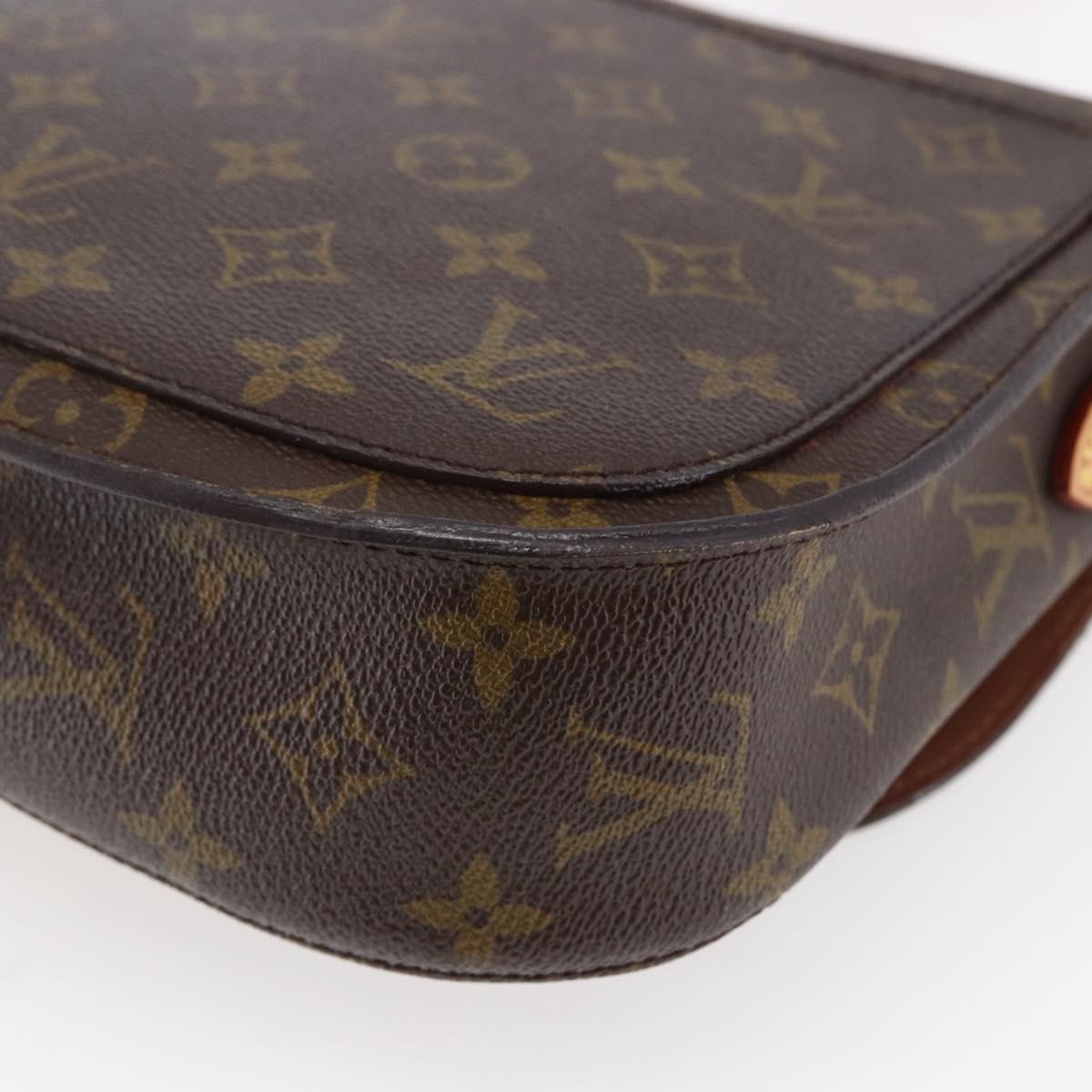 LOUIS VUITTON Monogram Monogram Saint Cloud GM Bag M51242 LV Auth 145855