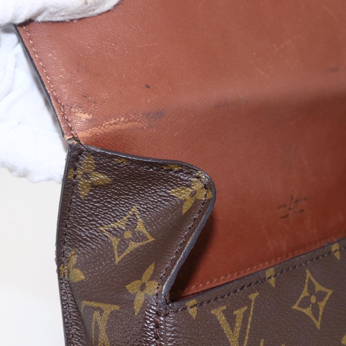 LOUIS VUITTON Monogram Monogram Saint Cloud GM Bag M51242 LV Auth 145855