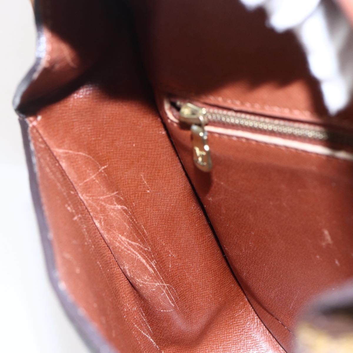 LOUIS VUITTON Monogram Monogram Saint Cloud GM Bag M51242 LV Auth 145855