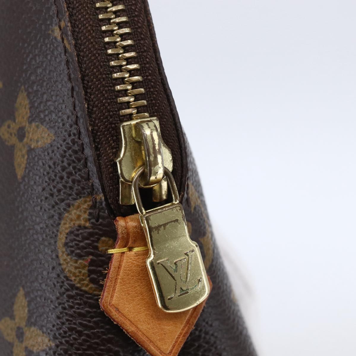 LOUIS VUITTON Monogram Pochette Cosmetic GM Cosmetic Pouch M47353 LV Auth 145857