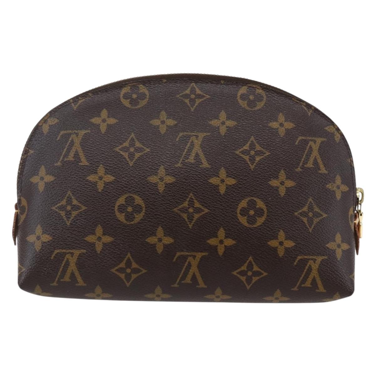 LOUIS VUITTON Monogram Pochette Cosmetic GM Cosmetic Pouch M47353 LV Auth 145857