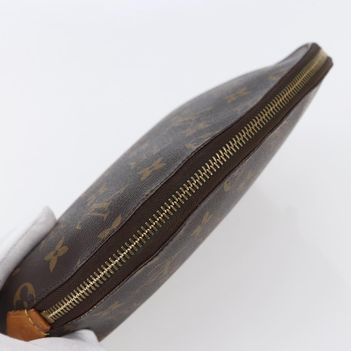 LOUIS VUITTON Monogram Pochette Cosmetic GM Cosmetic Pouch M47353 LV Auth 145857